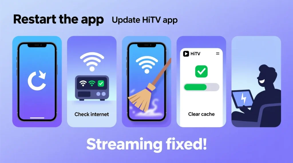 Step-by-Step Fixes for HiTV App Not Working