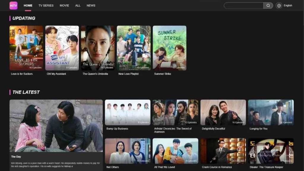 HiTV apk download on TV or Windows